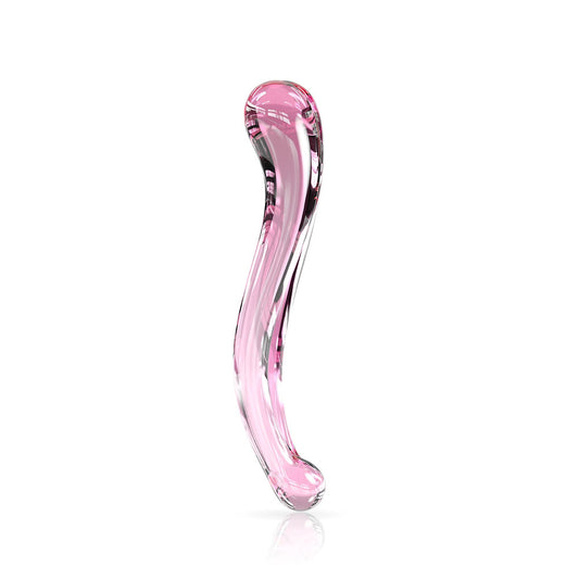 JimmyJane Dillenia Gama - Pink Glass 24.6 cm Dildo