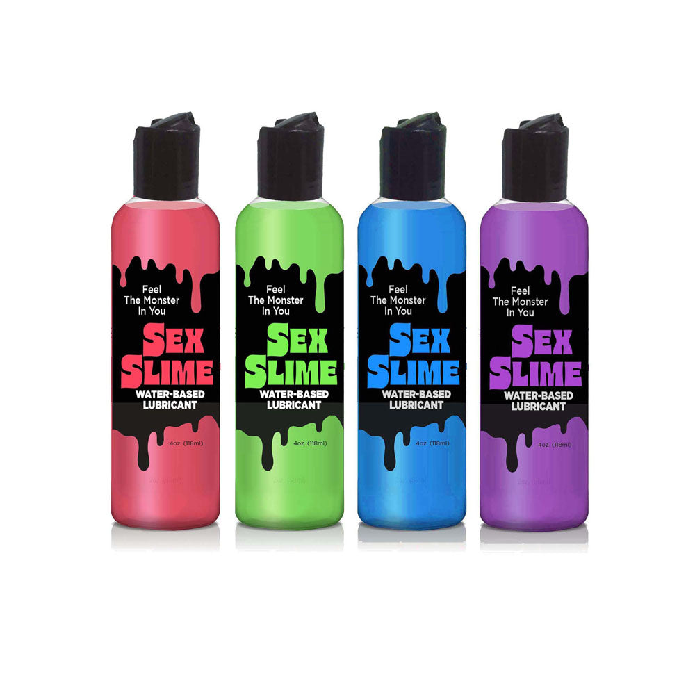 Sex Slime - Green - Green Water Based Lubricant - 60 ml Bottle