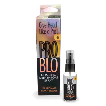 ProBlo Deep Throat Spray - Peach - Peach Flavoured Deep Throat Spray - 30 ml