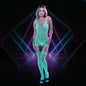 LAPDANCE Glow In The Dark Bodystocking - 1Size - Glow in the Dark - One Size