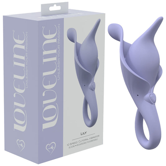 LOVELINE Lily - Lavender - Lavender USB Rechargeable Stimulator