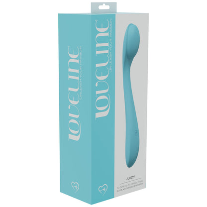 LOVELINE Juicy - Blue - Blue 21.5 cm USB Rechargeable Vibrator