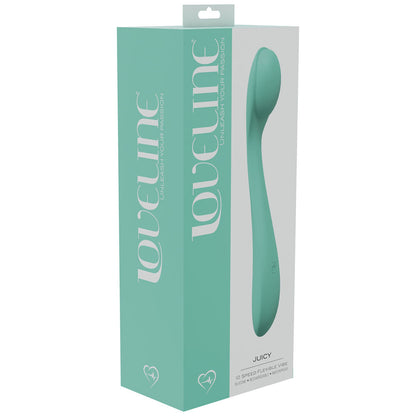 LOVELINE Juicy - Green - GReen 21.5 cm USB Rechargeable Vibrator