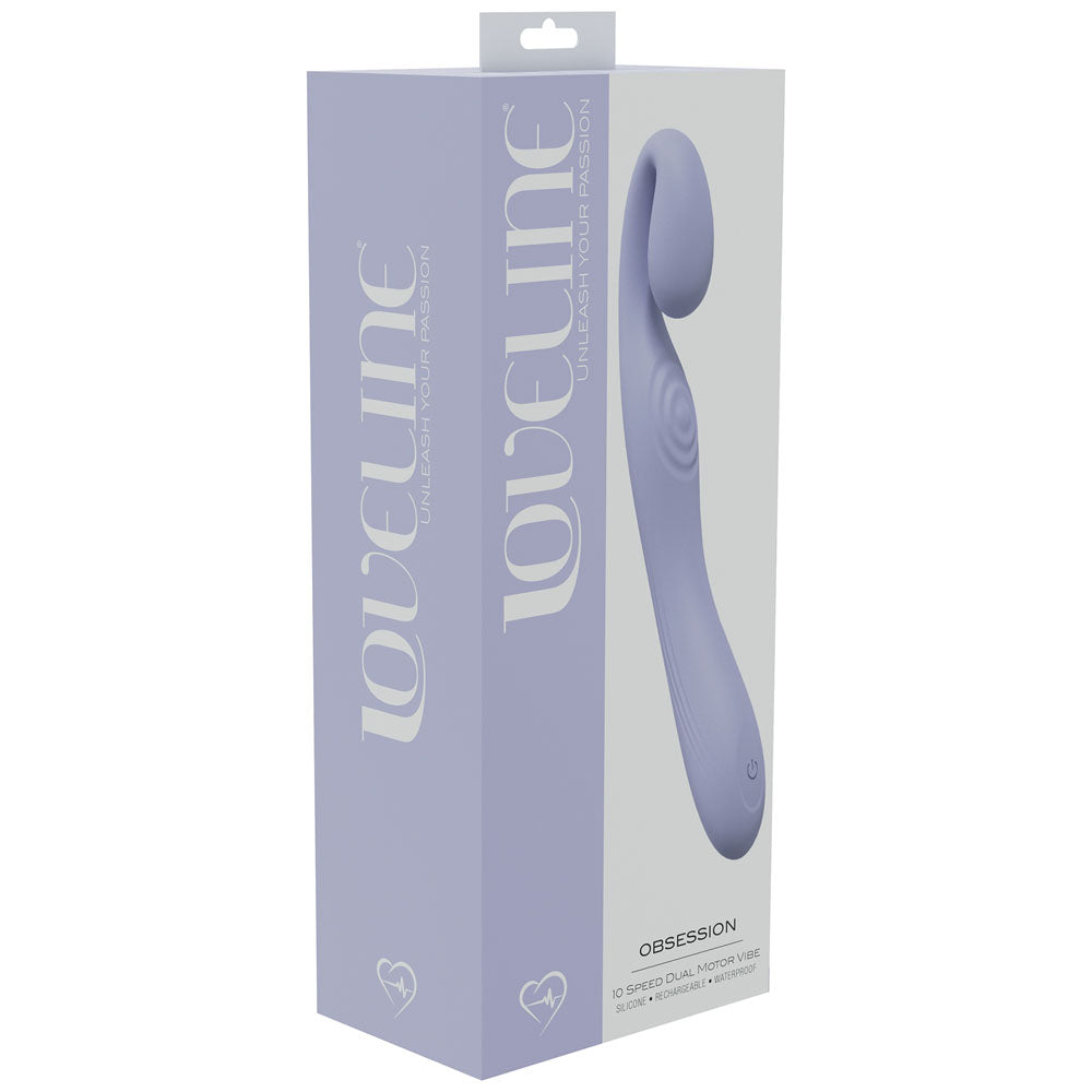 LOVELINE Obsession - Lavender - Lavender 18.4 cm USB Rechargeable Vibrator