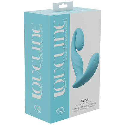 LOVELINE Bliss - Blue - Blue 11.5 cm USB Rechargeable Vibrator