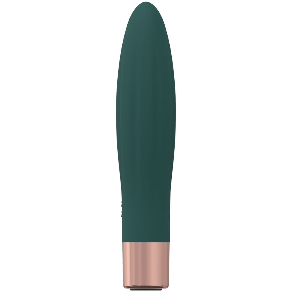 LOVELINE Fame - Green - Green 14.4 cm USB Rechargeable Vibrator