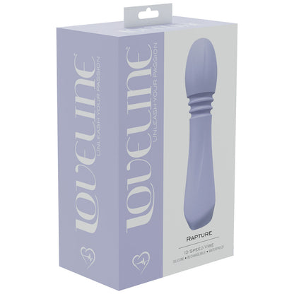 LOVELINE Rapture - Lavender 13.5 cm USB Rechargeable Massage Wand