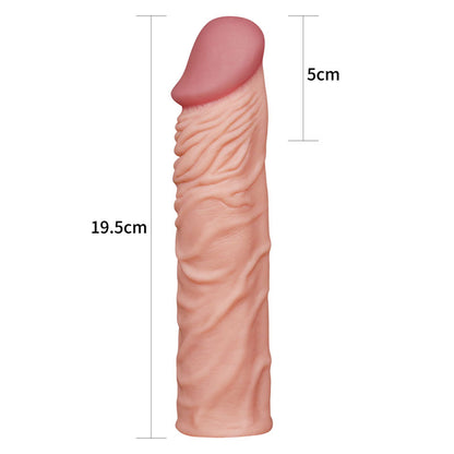 Pleasure X-Tender 2'' Sleeve - Flesh 5.1 cm (2'') Penis Extension Sleeve