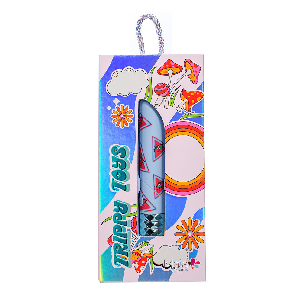 Maia GRATEFUL DEB - Light Blue 12 cm USB Rechargeable Bullet