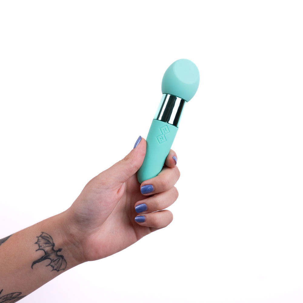 Maia RINA - Teal - Teal 13.3 cm USB Rechargeable Vibrator