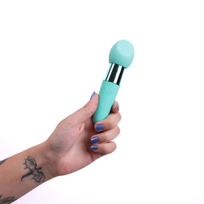 Maia RINA - Teal - Teal 13.3 cm USB Rechargeable Vibrator