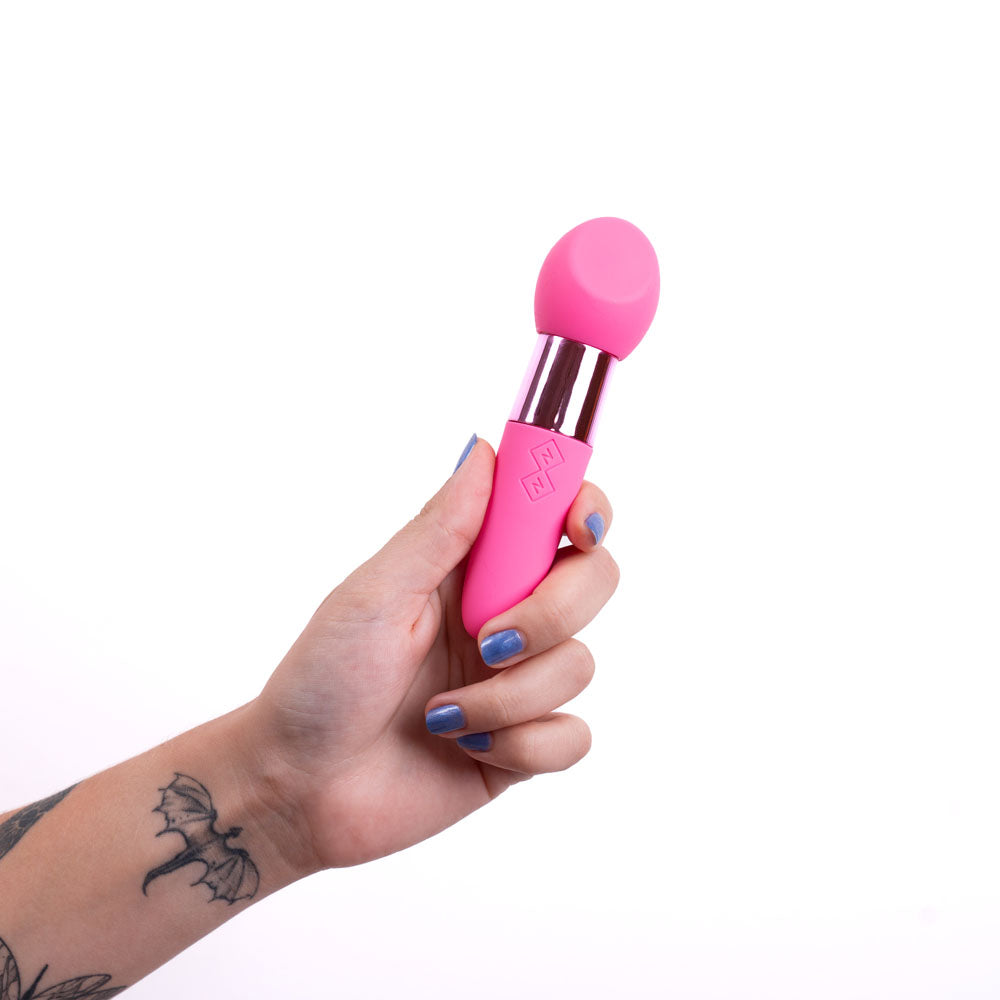 Maia RINA - Pink - Pink 13.3 cm USB Rechargeable Vibrator