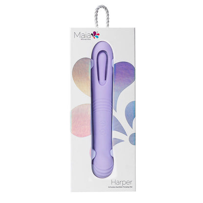 Maia HARPER - Purple 24.1 cm USB Rechargeable Vibrator