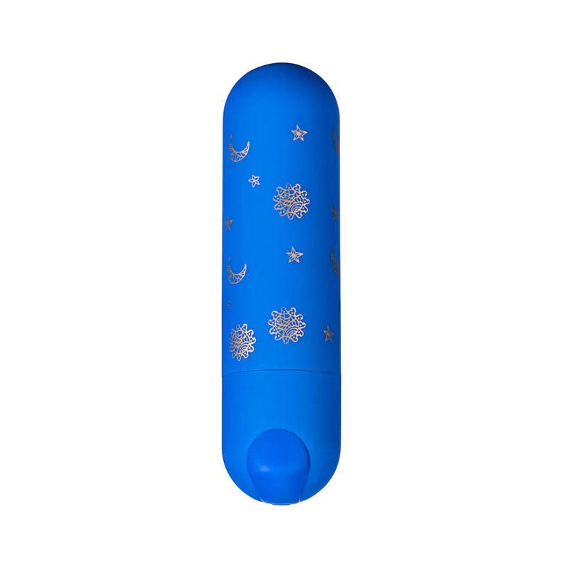 Maia Luna - Blue 7.6 cm USB Rechargeable Bullet