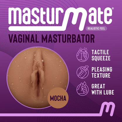 Masturmate - Vagina - Mocha - Brown Vagina Stroker