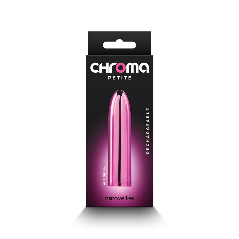 Chroma Petite Bullet - Pink - Metallic Pink 8.7 cm USB Rechargeable Bullet