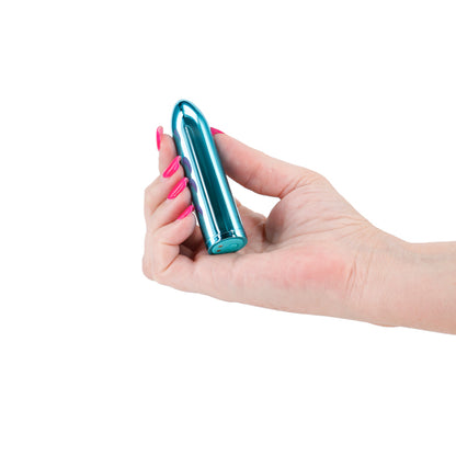 Chroma Petite Bullet - Teal - Metallic Teal 8.7 cm USB Rechargeable Bullet