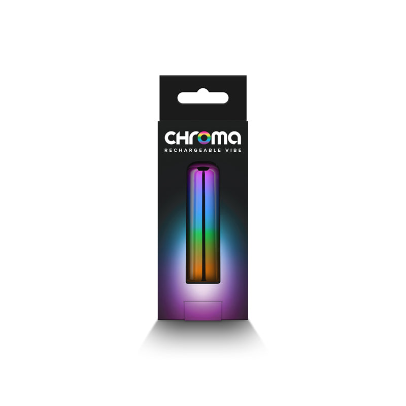 Chroma Rainbow - Small - Metallic Rainbow 6.8 cm USB Rechargeable Bullet