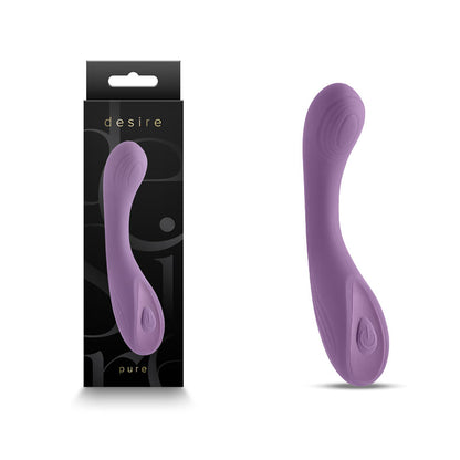 Desire - Pure - Dusty Lavender - Lavender 13.7 cm USB Rechargeable Vibrator