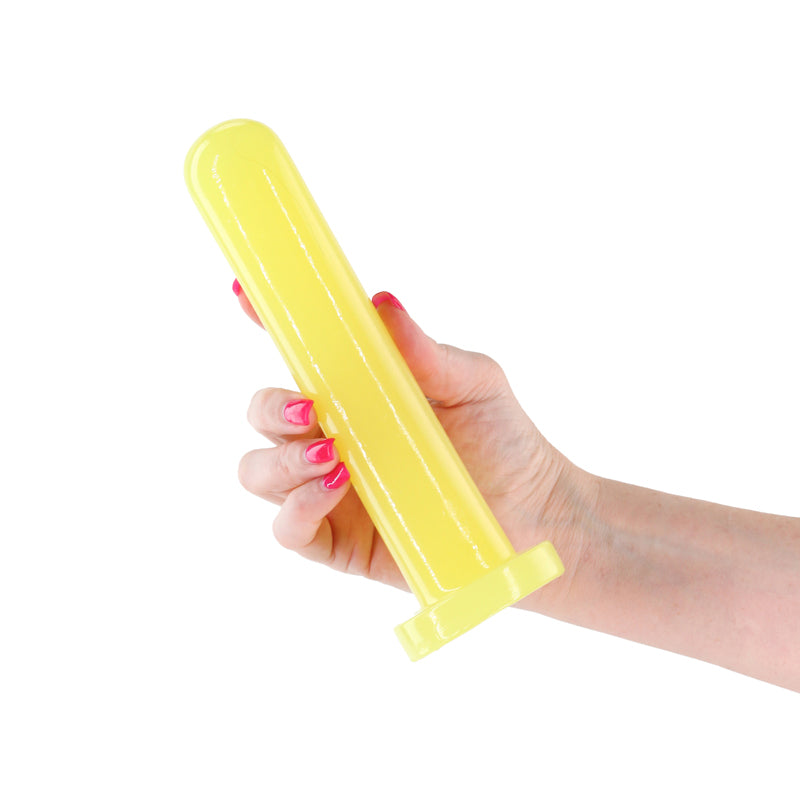 Firefly - Thrill - Yellow - Large - Glow in Dark Yellow 19.3 cm Large Dildo