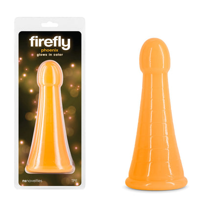 Firefly - Phoenix - Orange - Glow in Dark Orange 19.2 cm Dildo