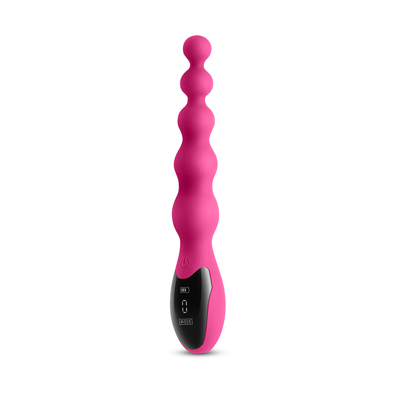 INYA Virtua - Pink - Pink 23.9 cm USB Rechargeable Beaded Vibrator