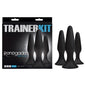 Renegade Sliders Trainer Kit - Black Butt Plugs - Set of 3