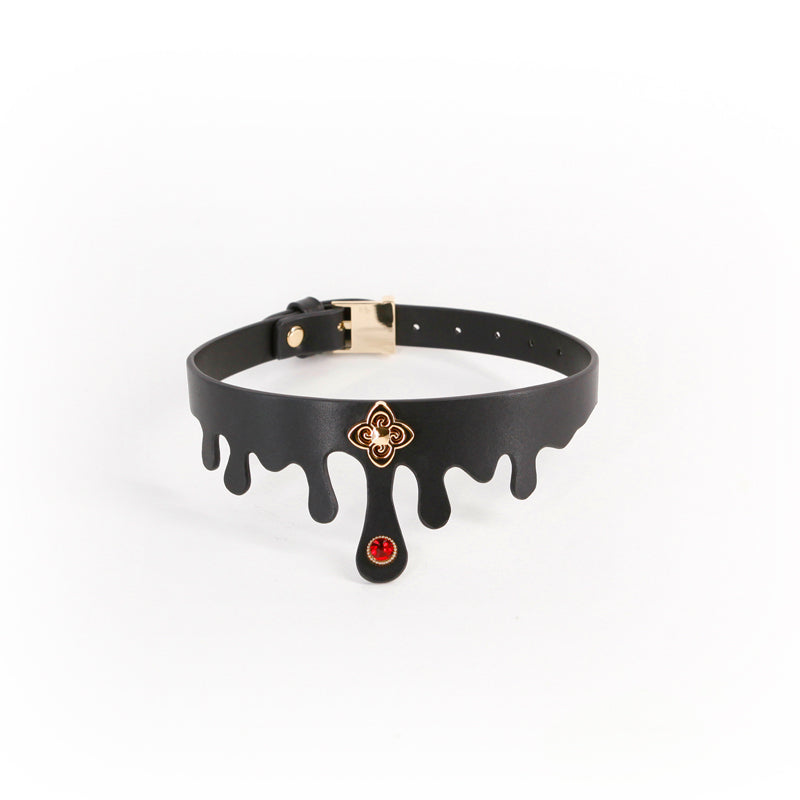 Fetish & Fashion - Elvira Collar - Black Collar