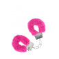 OUCH! Classic Fluffy Cuffs - Pink - Pink Fluffy Restraints