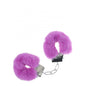 OUCH! Classic Fluffy Cuffs - Purple - Purple Fluffy Restraints