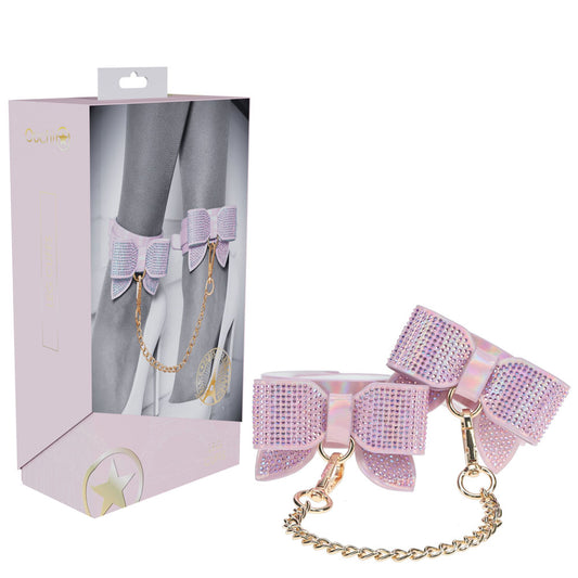 OUCH! Paris Collection - Leg Cuffs - Pink Restraints