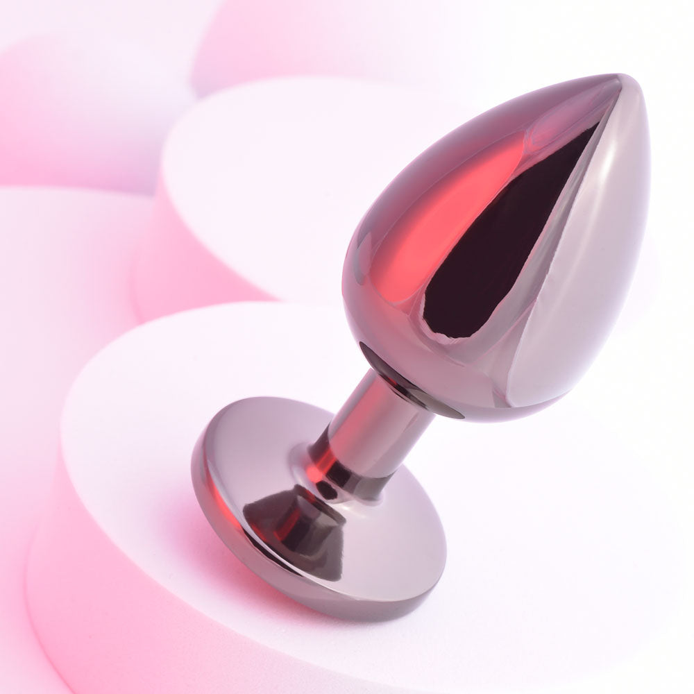 Playboy Pleasure TUX - LARGE - Metal 9.6 cm Large Butt Plug