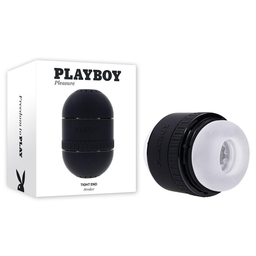 Playboy Pleasure TIGHT END - Clear Dual Ended Stroker