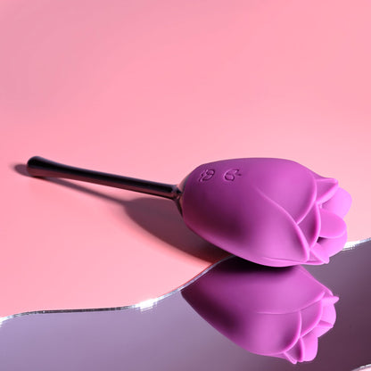 Playboy Pleasure PETAL - Purple USB Rechargeable Flicking Stimulator