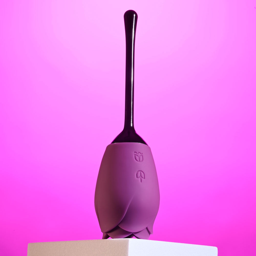 Playboy Pleasure PETAL - Purple USB Rechargeable Flicking Stimulator