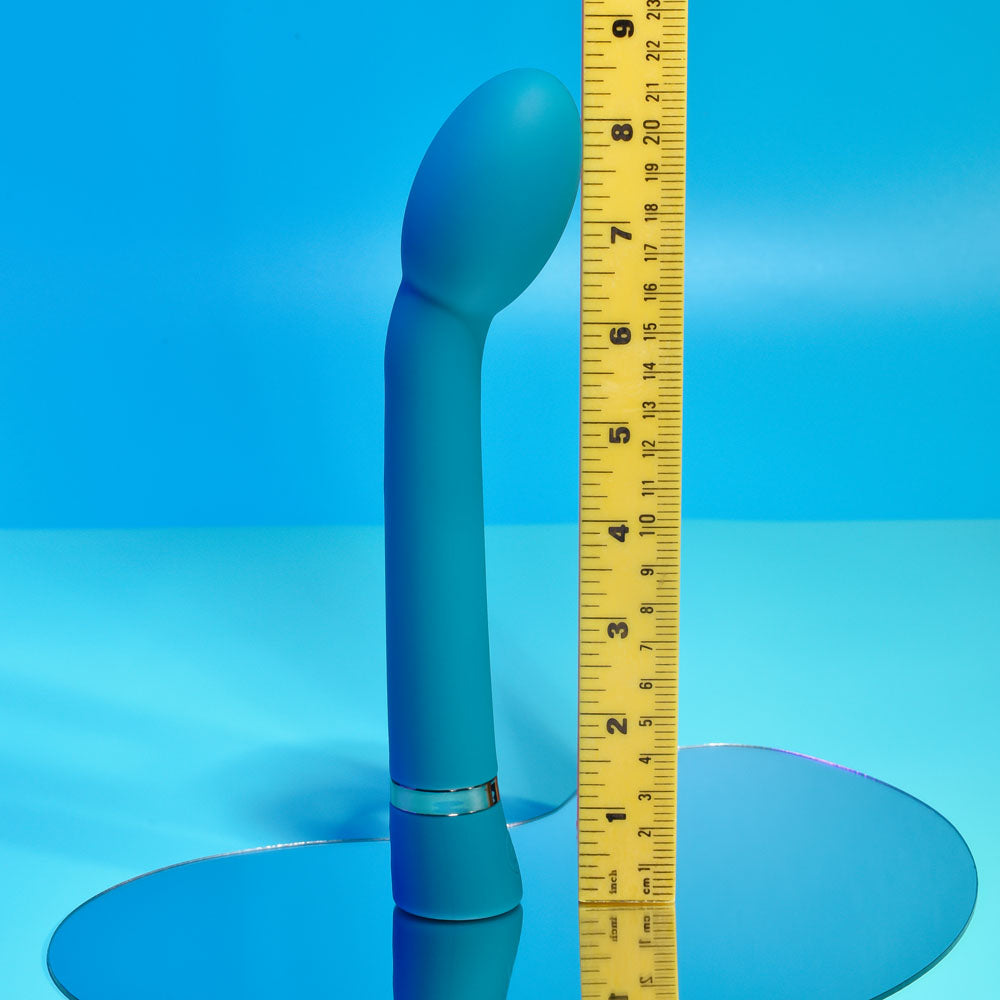 Playboy Pleasure ON THE SPOT - Blue 21.6 cm USB Rechargeable G-Spot Vibrator