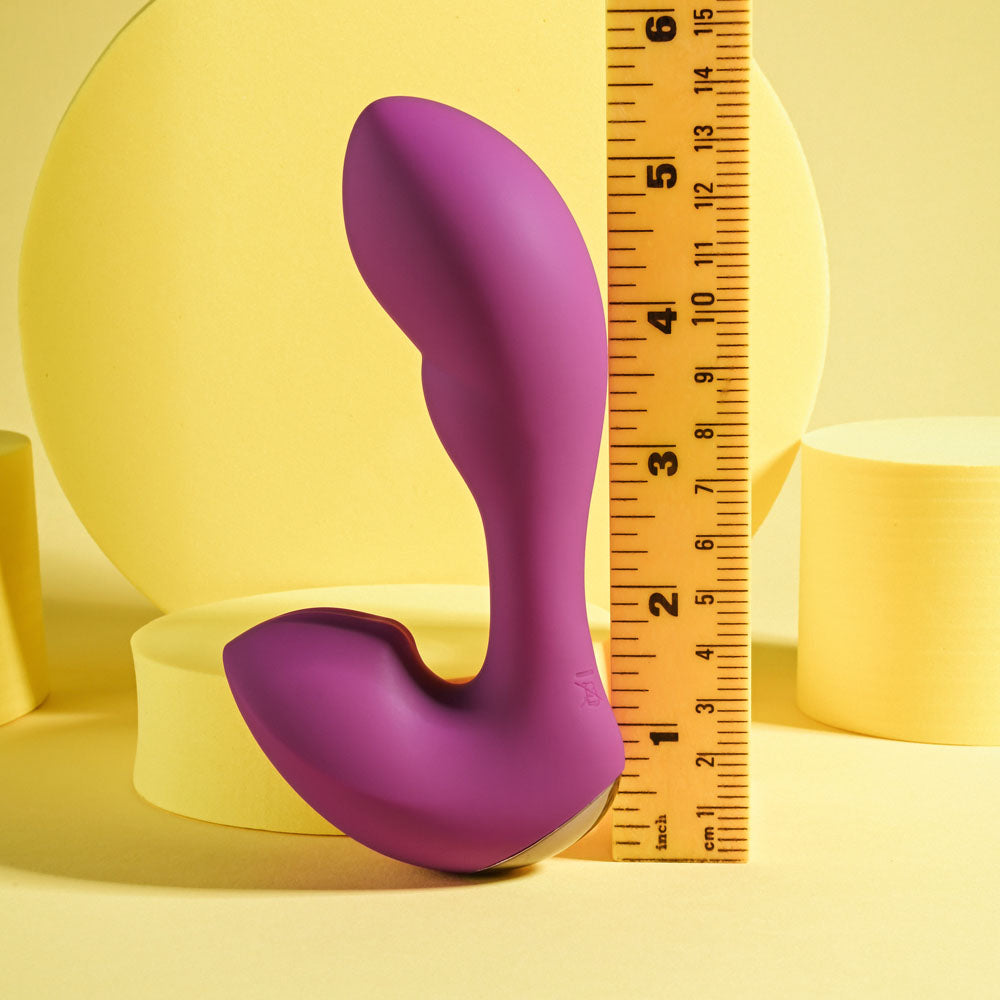 Playboy Pleasure ARCH - Purple 14.1 cm USB Rechargeable G-Spot Vibrator