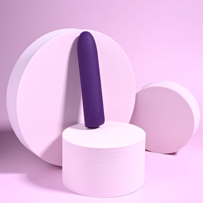 Playboy Pleasure ONE & ONLY - Purple 12 cm USB Rechargeable Bullet