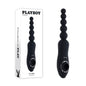 Playboy Pleasure LET IT BEAD - Black 23.1 cm USB Rechargeable Vibrating Anal Beads with Clitoral Suction