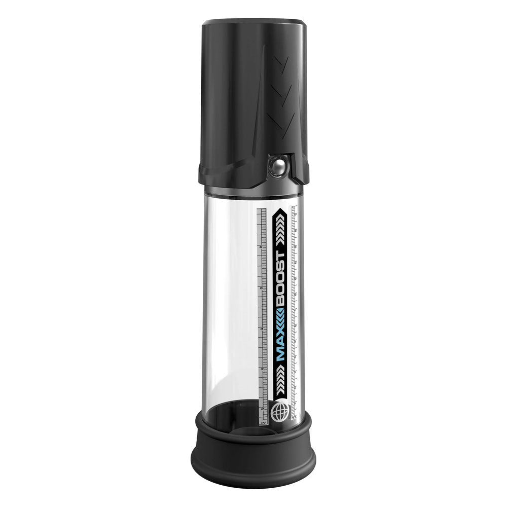 Pump Worx Max Boost - Black - Black Penis Pump