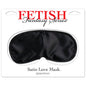 Fetish Fantasy Series Satin Love Mask - Black Eye Mask