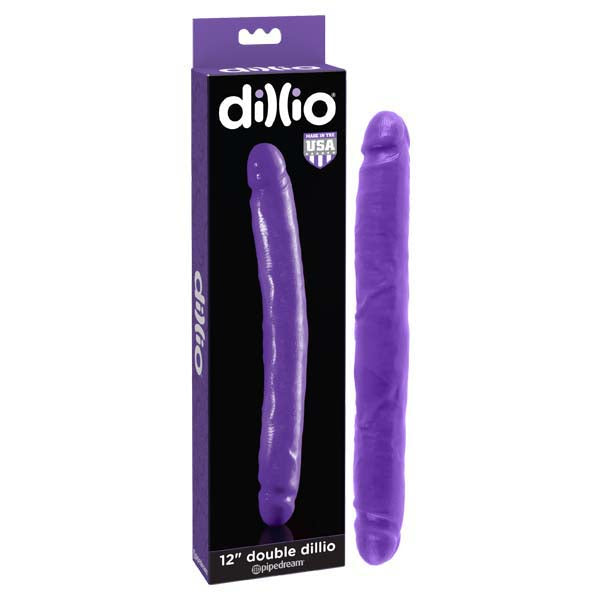 Dillio 12'' Double Dong - Purple 30.5 cm Double Dong