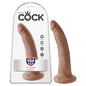 King Cock 7'' Cock - Tan 17.8 cm (7'') Dong