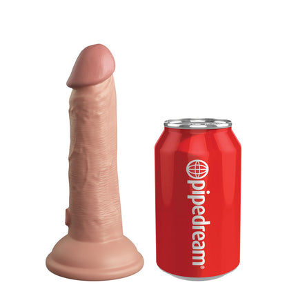 King Cock Elite 6'' Dual Density Cock - Flesh - Flesh 15.2 cm Dong