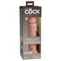 King Cock Elite 8'' Dual Density Cock - Flesh - Flesh 20.3 cm Dong