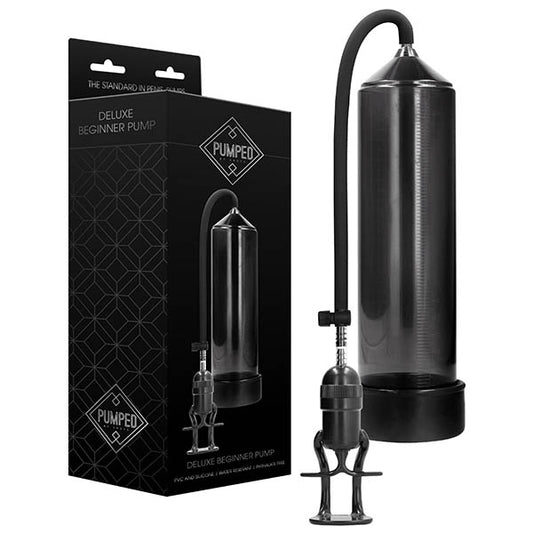 Pumped Deluxe Beginner Pump - Black Penis Pump