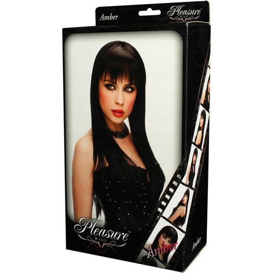 PLEASURE WIGS Amber - Black - Black Wig