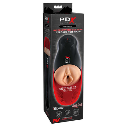 Pipedream Extreme Toys Elite Fuck-O-Matic - USB Rechargeable Sucking Masturbator