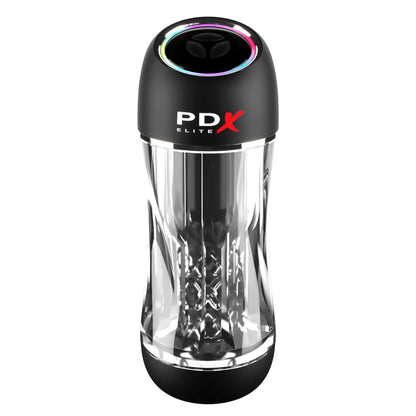 PDX Elite ViewTube Pro - Clear USB Rechargeable Auto Sucking Stroker