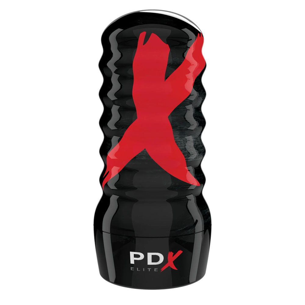 PDX Elite Air-Tight Stroker - Frosted - Clear Stroker